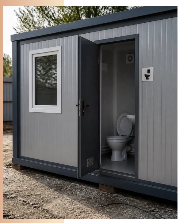 Бытовки с туалетом в Якутске купить с доставкой и установкой